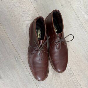 Alden x UnionMade Chukka Boots 7.5 Oxblood / Dark Brown Color